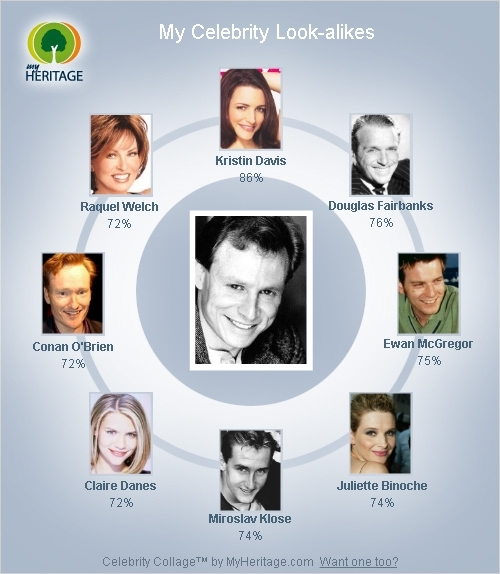 I am mistaken for Raquel Welch